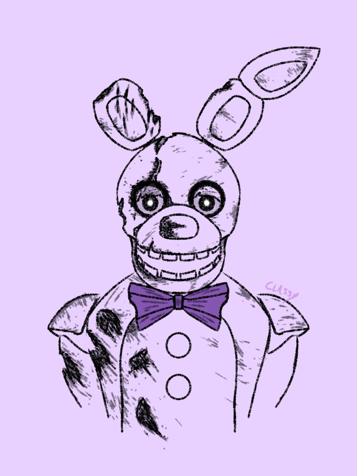 Classy on x mr pretender dont you know who i am ð fnaf movie spring bonnie i love his design so drew him httpstcocguugeebkn x