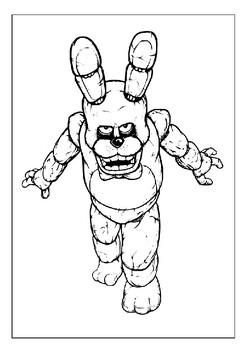 Unleash your creativity with five nights at freddys printable coloring pages