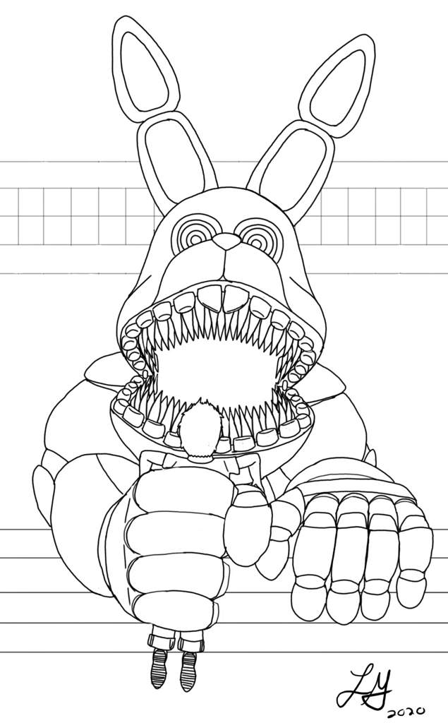 Spring bonnie attack five nights at freddys amino