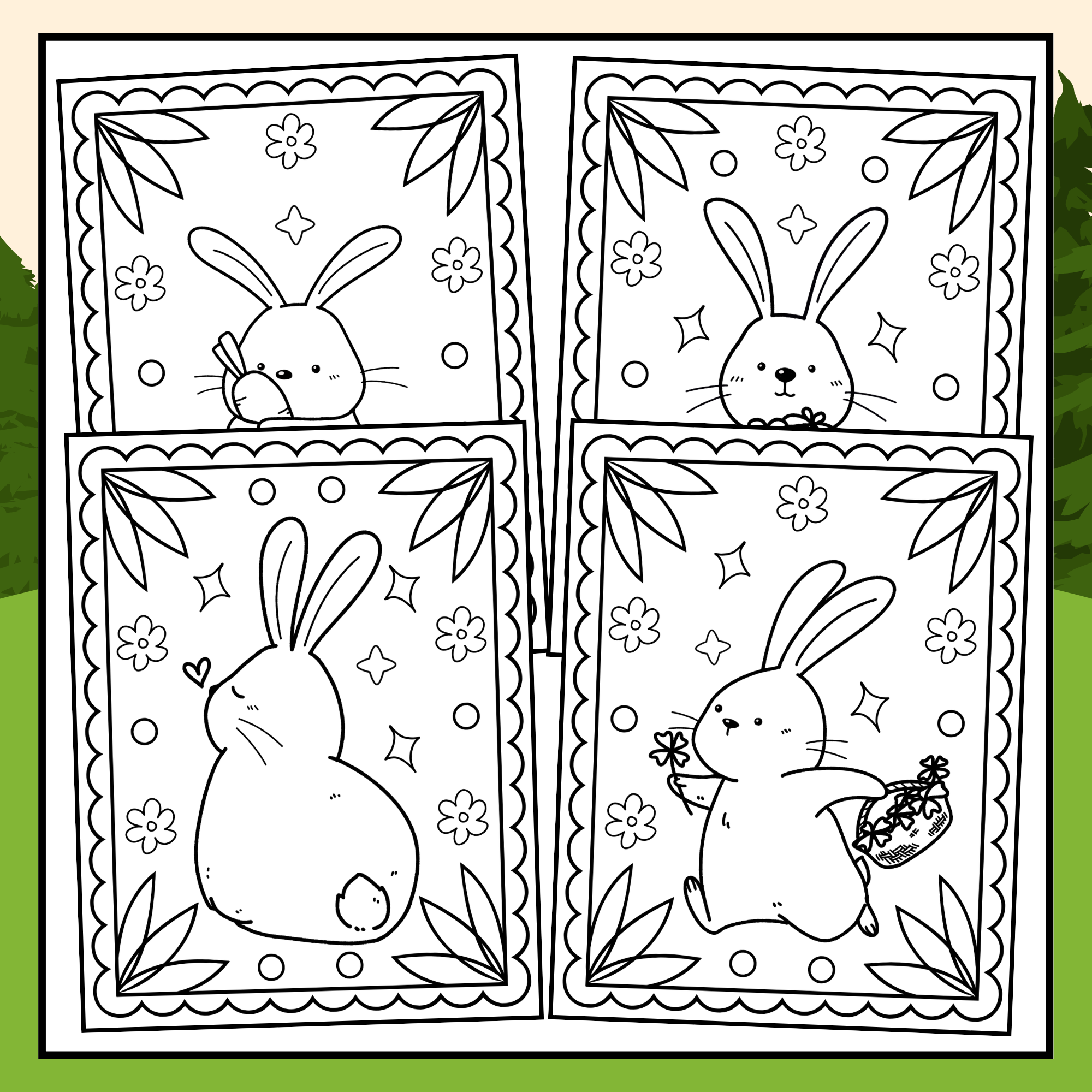 Bunny coloring pages spring coloring pages spring coloring sheets made by teachers