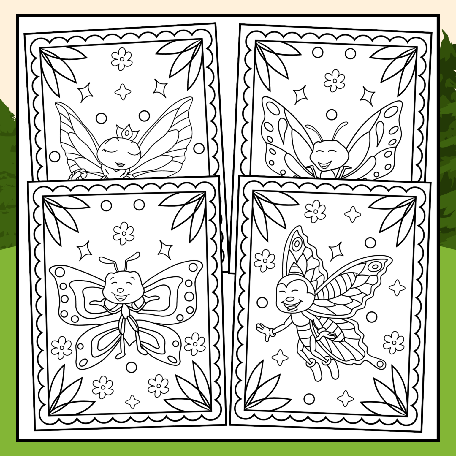 Butterfly coloring pages spring coloring pages spring coloring sheets made by teachers