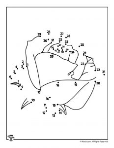 Printable spring dot to dot activity pages woo jr kids activities childrens publishing