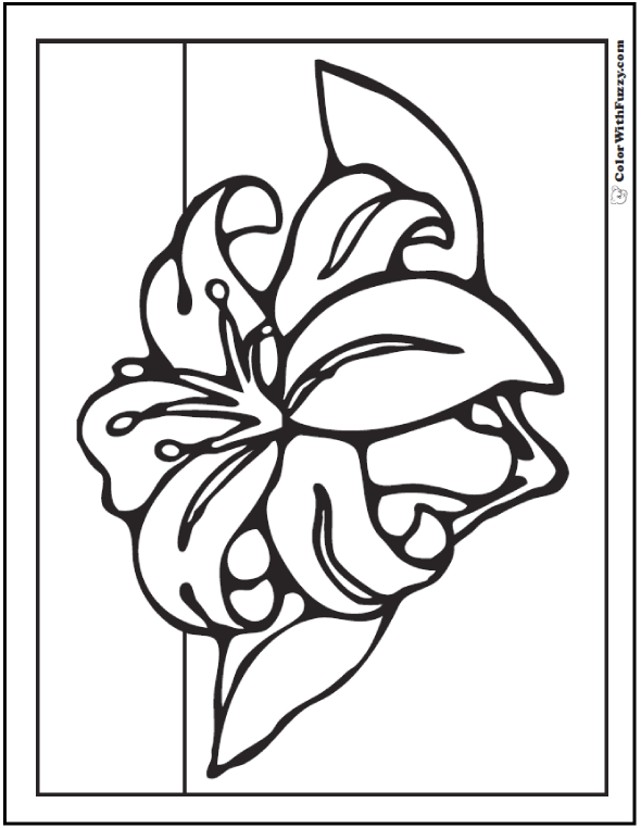 Spring flowers coloring page â spring digital downloads