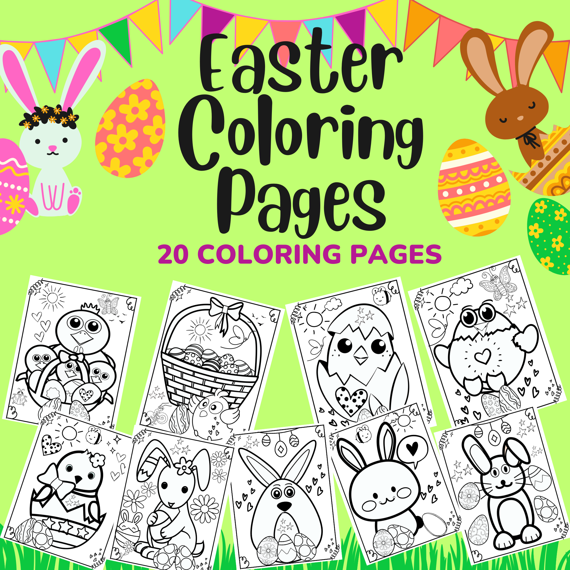 Spring and easter coloring pages fun coloring pages made by teachers