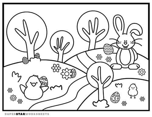 Easter coloring pages