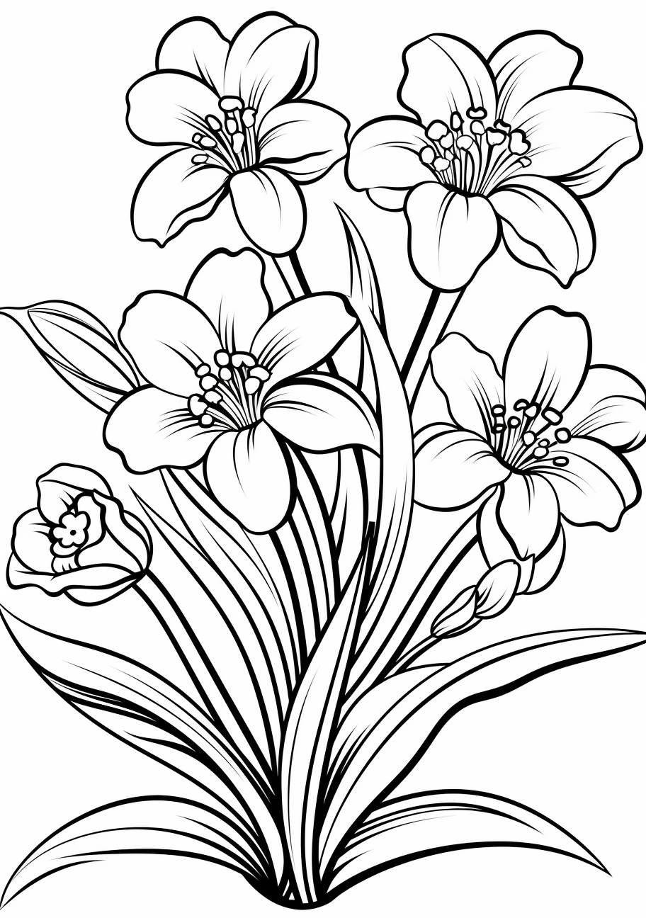 Coloring s of flowers printable floral designs coloring