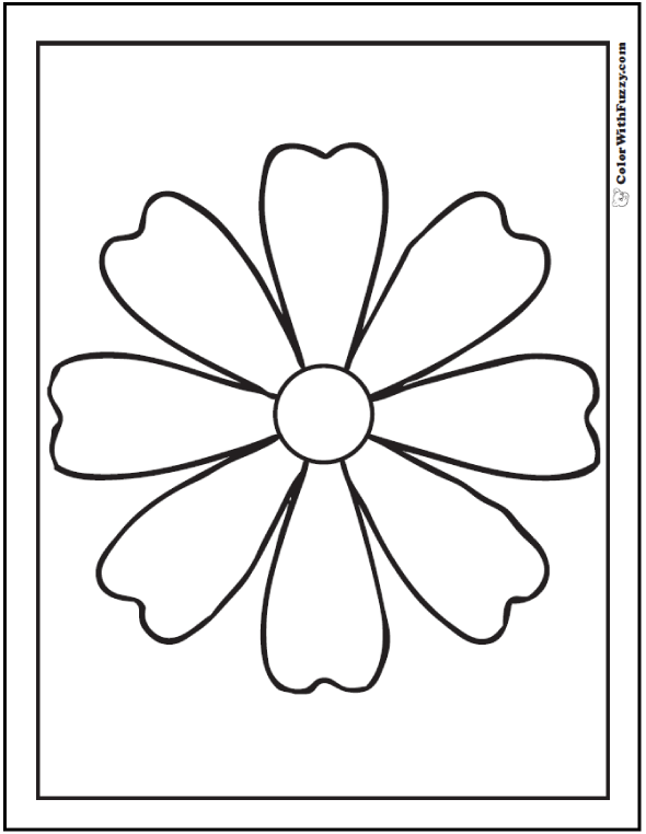 Spring flowers coloring page â spring digital downloads