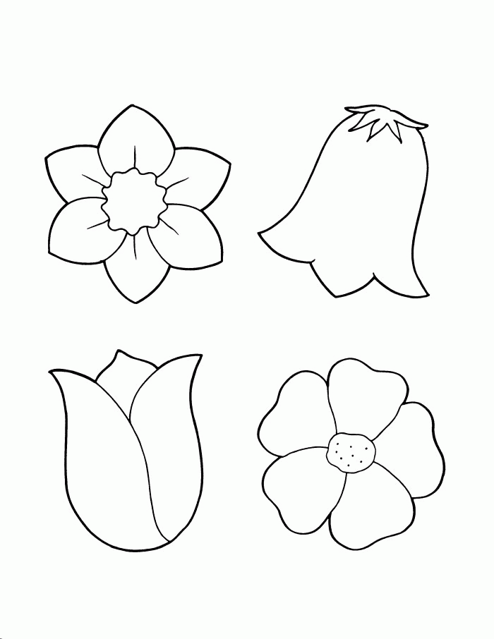 Free spring flowers to color and print download free spring flowers to color and print png images free cliparts on clipart library