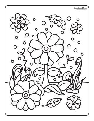 Spring coloring pages â printable coloring pages