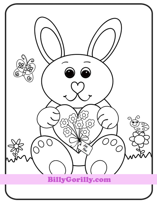 Printable spring coloring pages sing laugh learn