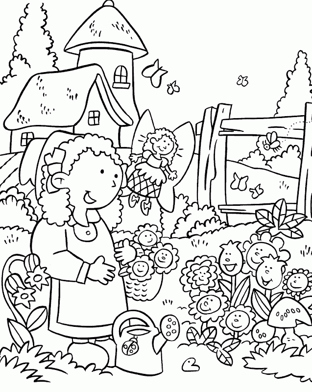 May coloring pages