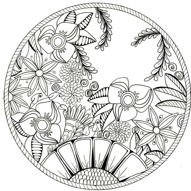 Printable coloring pages coloring pages mandala coloring mandala coloring pages