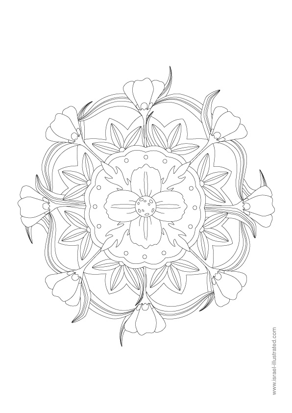 Free mandala coloring pages