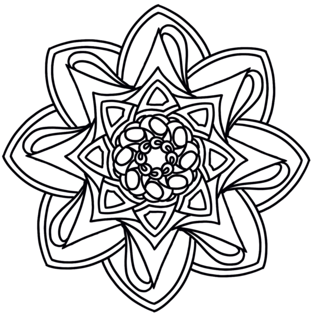 Visiting spring coloring page