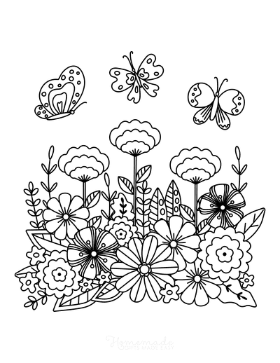 Free printable spring coloring pages for kids adults flower coloring pages pumpkin coloring pages spring coloring pages