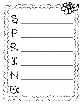 Spring acrostic poem spring acrostic poem acrostic poem spring acrostics