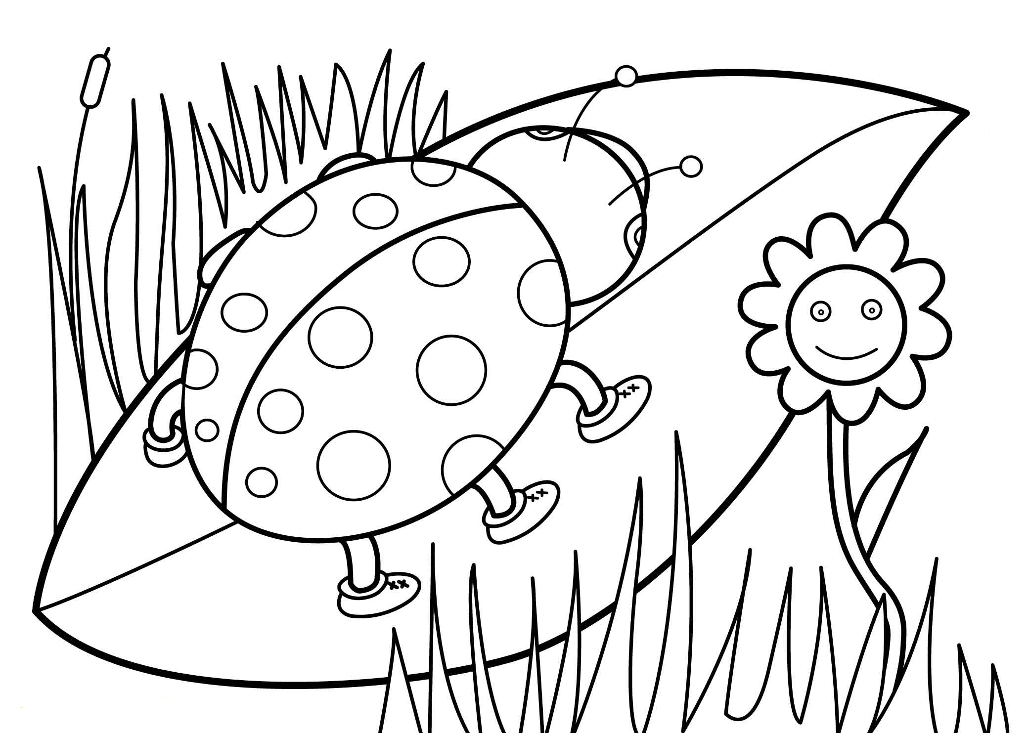 Spring coloring pages