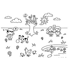 Top free printable spring coloring pages online