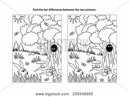 Find ten differences vector photo free trial bigstock