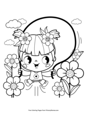 Spring coloring pages â free printable pdf from