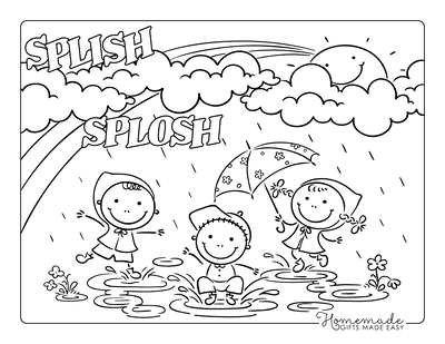 Free printable spring coloring pages for kids adults