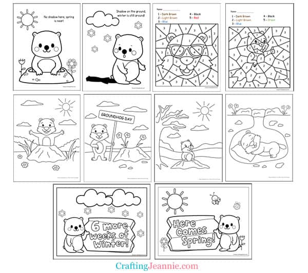 Weather coloring pages free printable