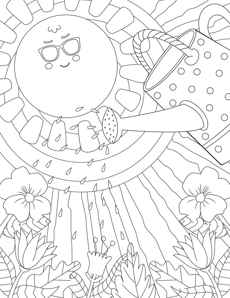 Spring coloring pages for adults spring coloring pages cool coloring pages coloring pages