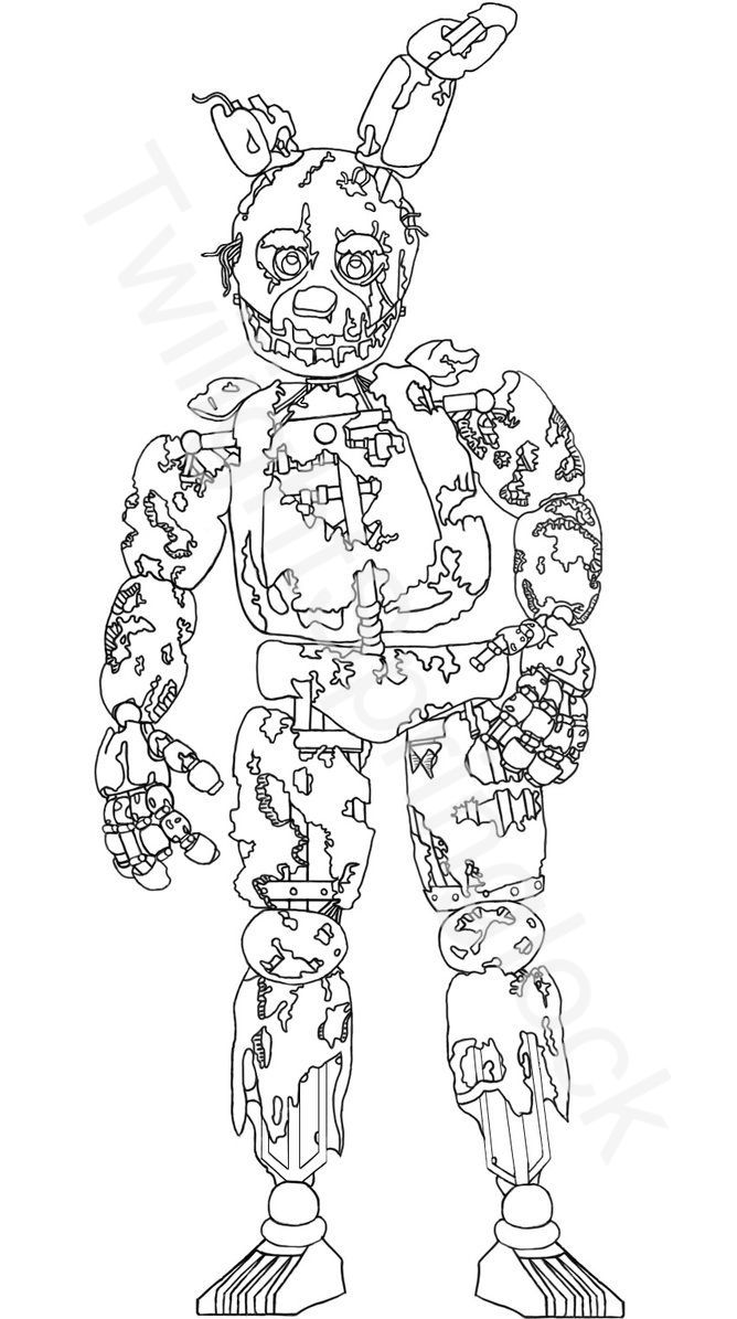 Springtrap by twilightspringlock on