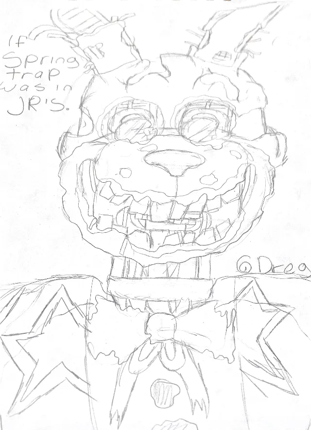 Marketpliers on game jolt if springtrap was in jrs art by me