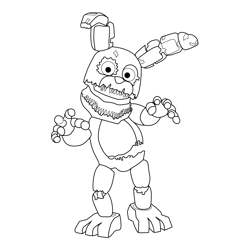 Fnaf coloring pages for kids