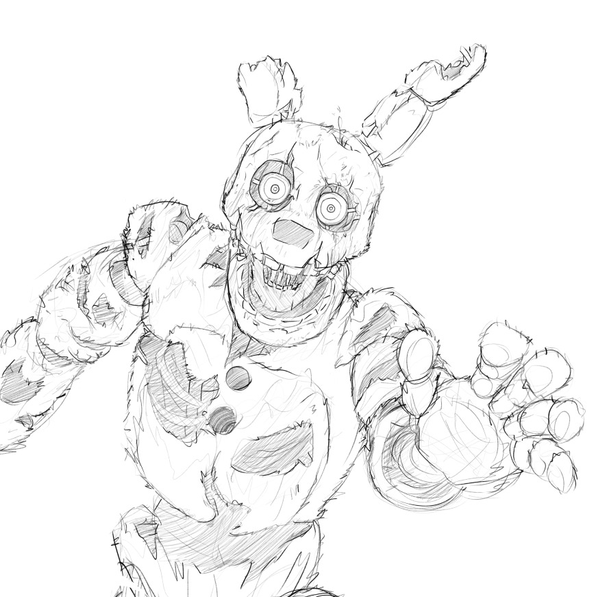 The coolest blog â spring trap sketch