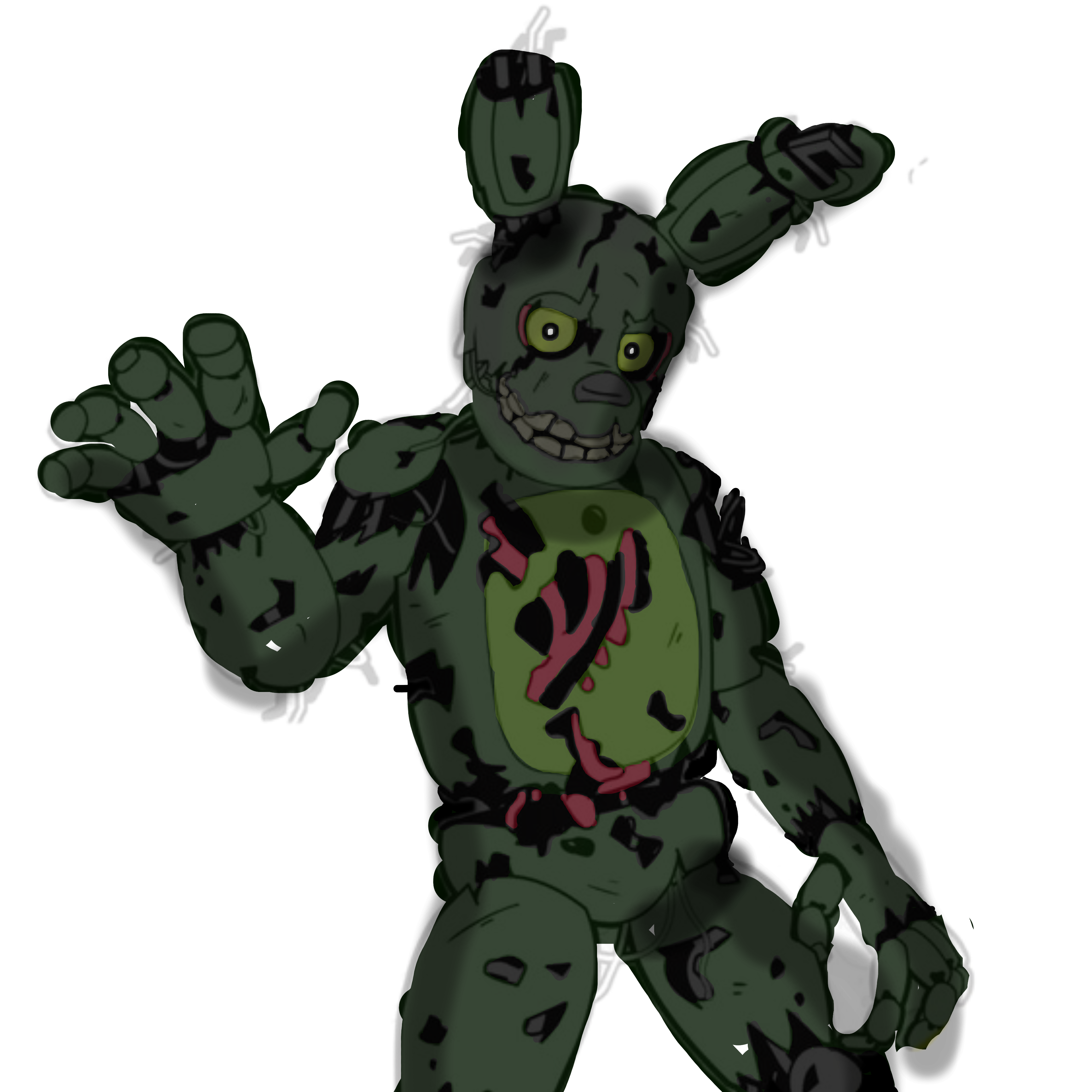 Fnaf coloring book springtrap rfivenightsatfreddys