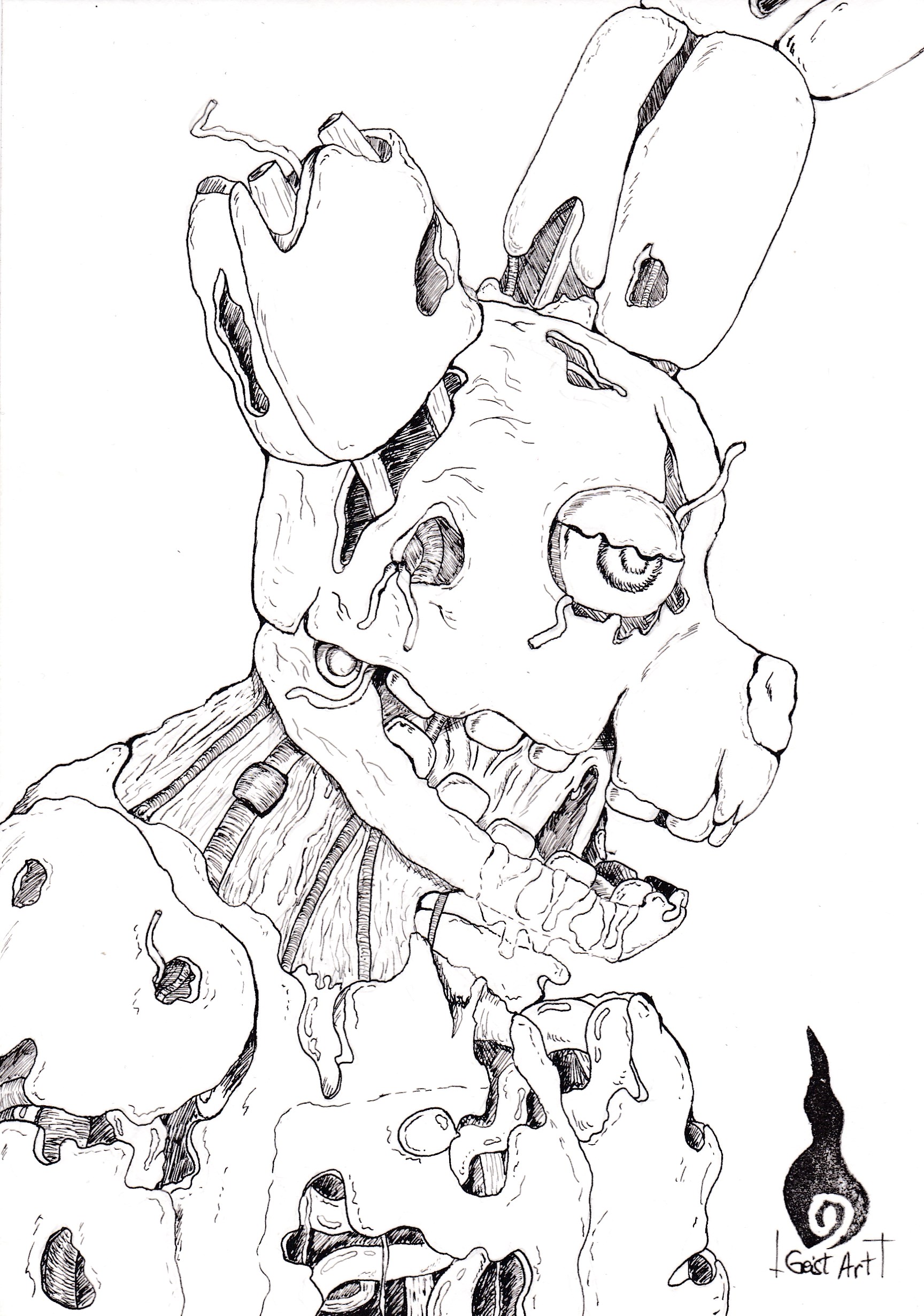 Ink springtrap by geist