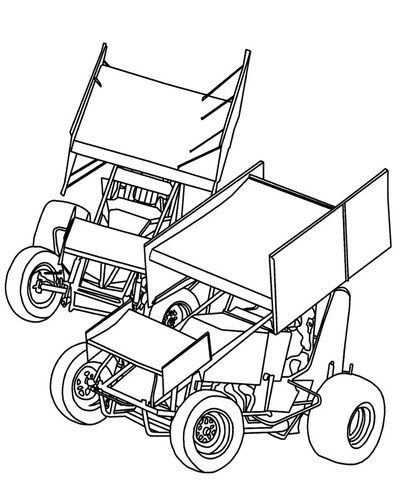 Pin by eli brignac on drawing cars coloring pages race car coloring pages sprint cars