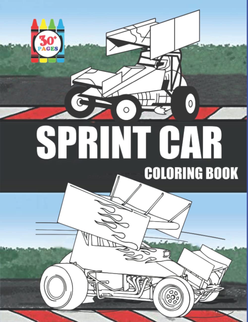 Buy sprint car coloring book great coloring books with lots of high quality coloring pages for kids and adults online at kuwait