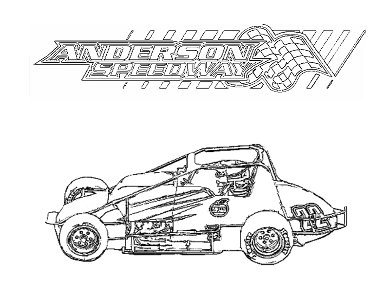 Anderson speedway on x looking for something to do we have created some coloring pages for fans of all ages when you finish we would love to see them sprint car httpstcovssosxrrn