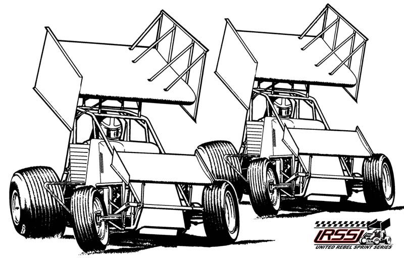 Sprint car coloring pages cars coloring pages race car coloring pages sprint cars