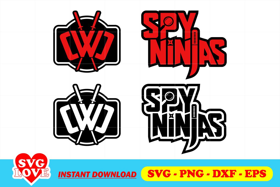 Spy ninjas logo svg