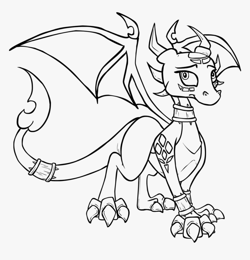 Transparent spyro the dragon png