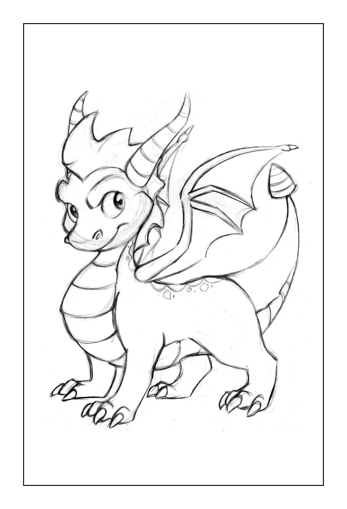 Printable coloring pages dragon coloring page dragon drawing dragon sketch