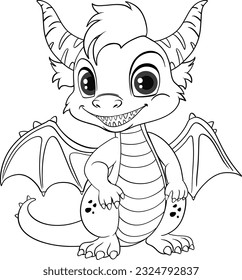 Dragon coloring pages royalty