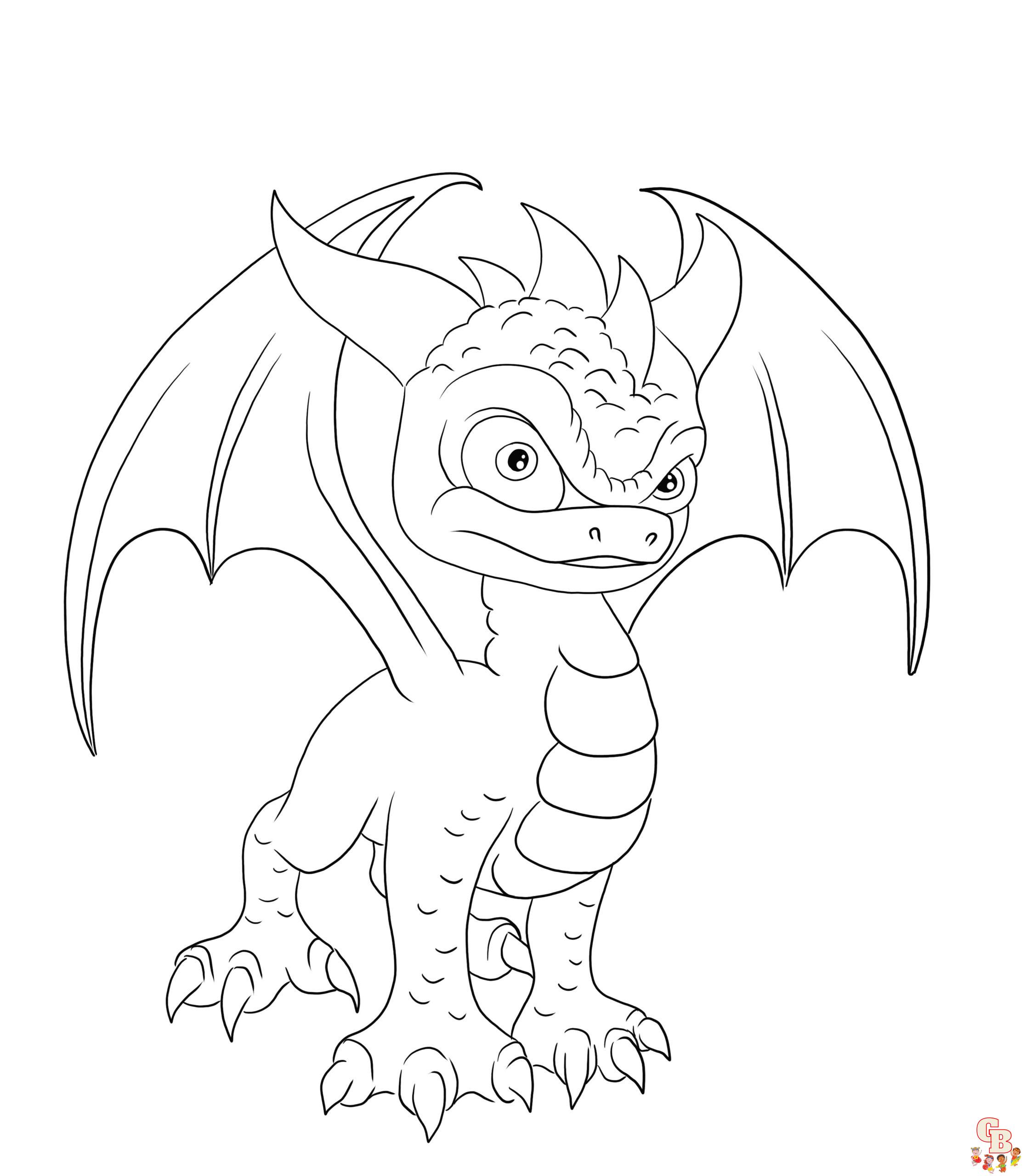 Printable spyro coloring pages free for kids and adults