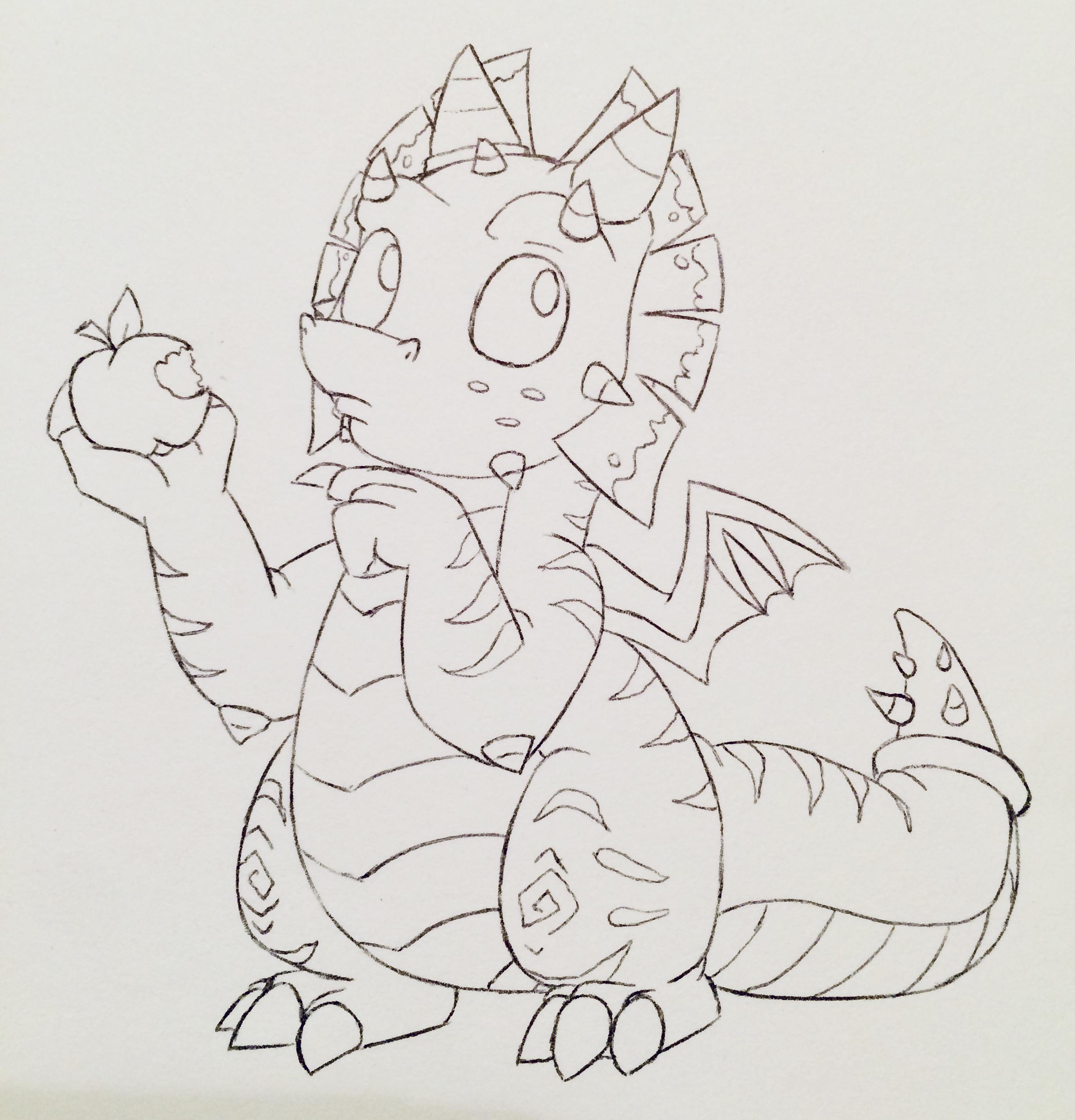 Oc i want to draw all the adult dragons as kids i have a few already and im going to color them all but heres a preview of argus enjoy rspyro