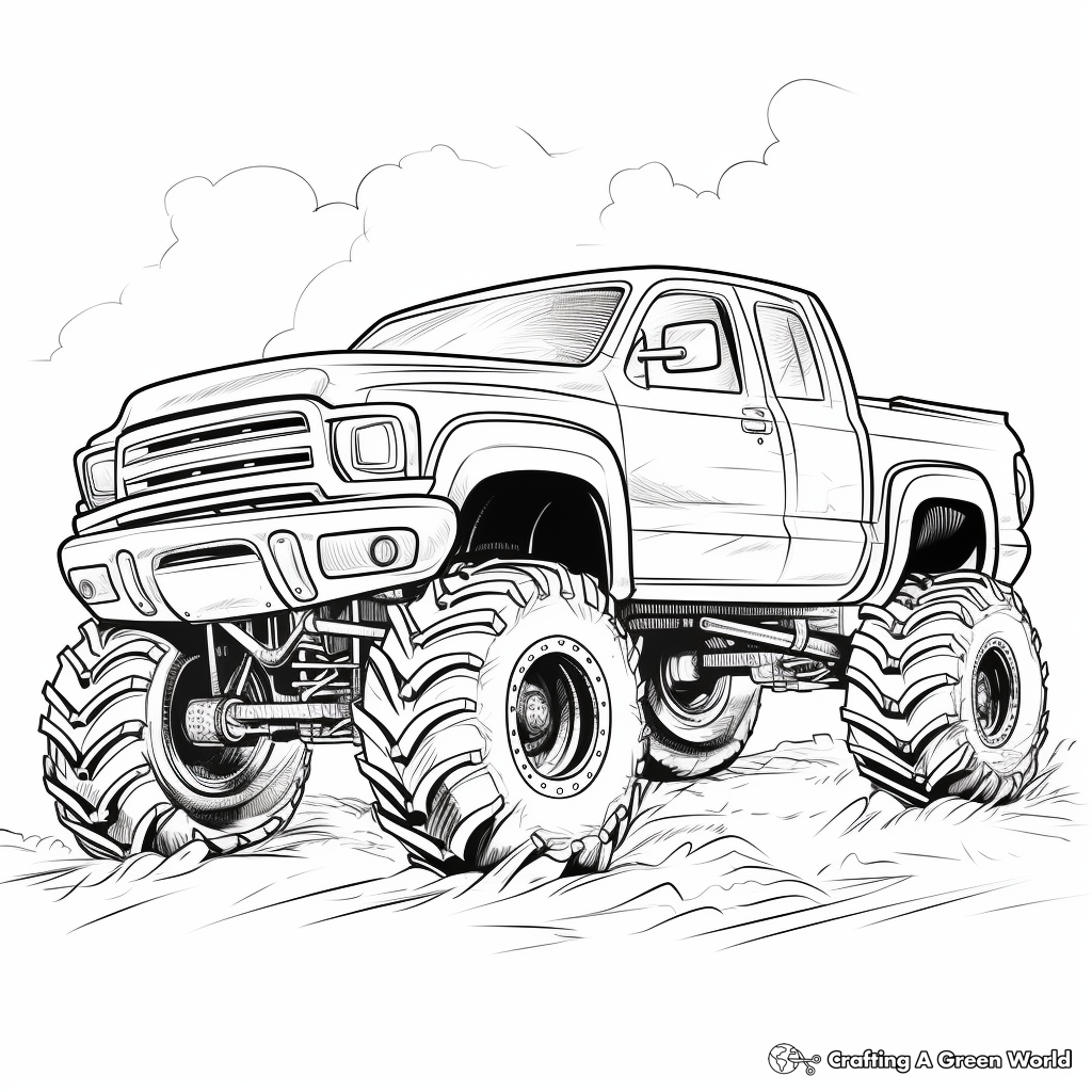 Cars and trucks coloring pages