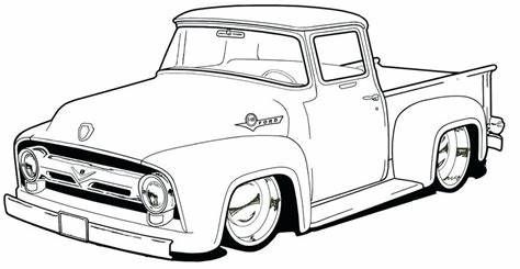 Chevy truck drawings free download on clipartmag sketch template truck coloring pages pickup trucks car drawings