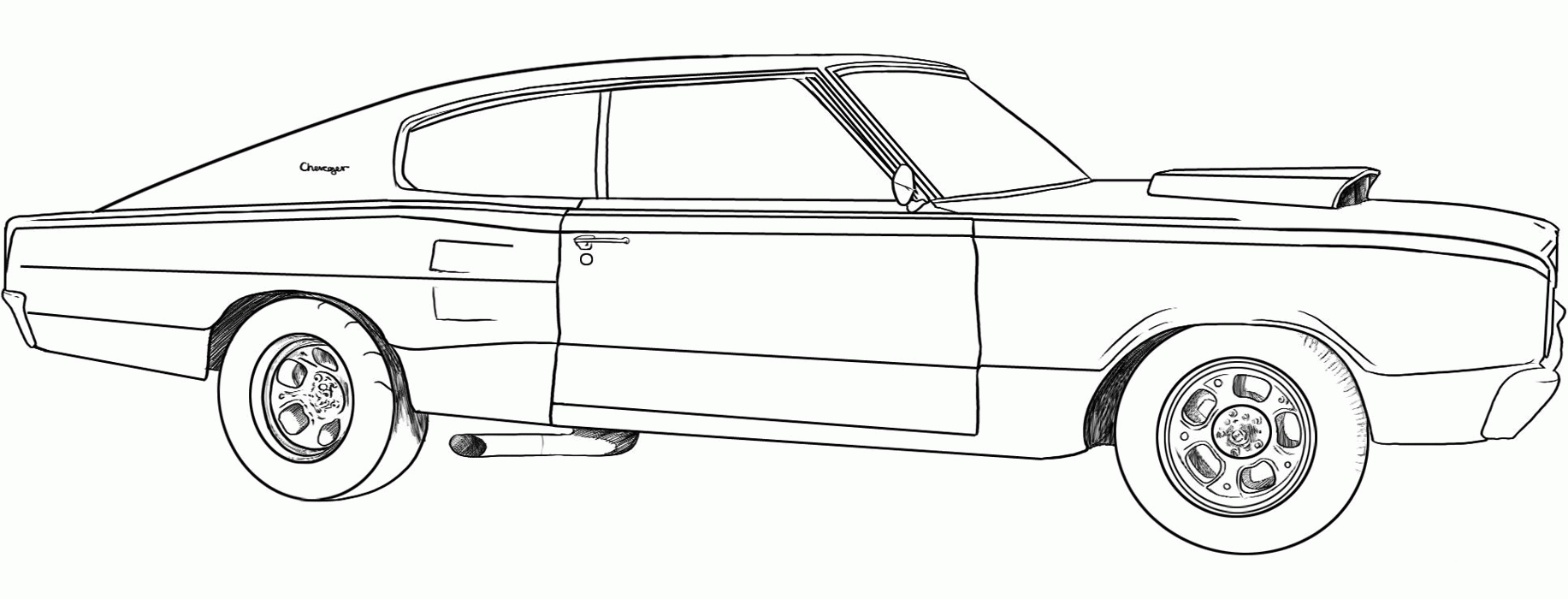 Chevy coloring pages to print