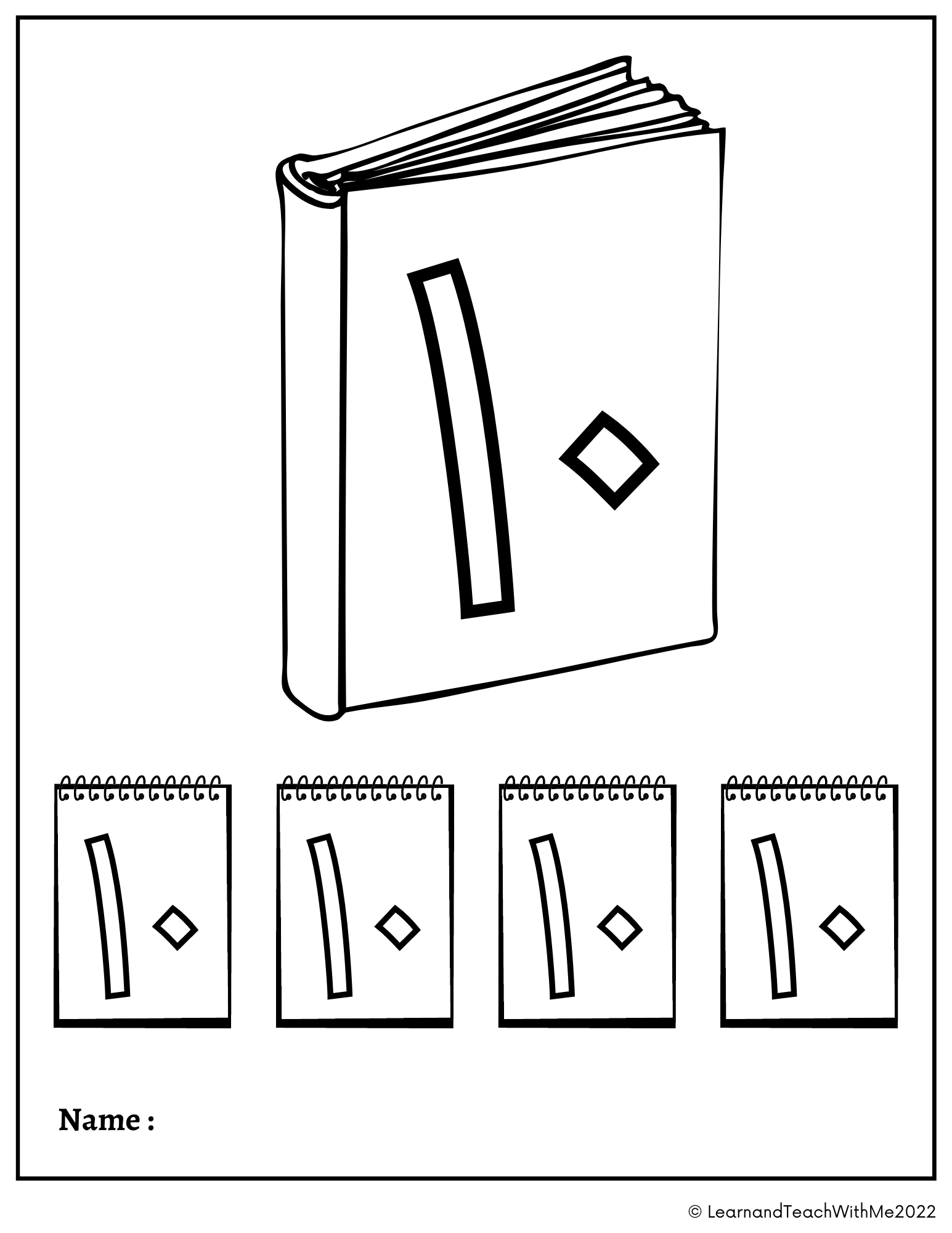 Arabic number coloring pages to made by teachers