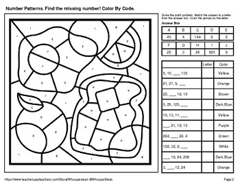 Number patterns misc operations