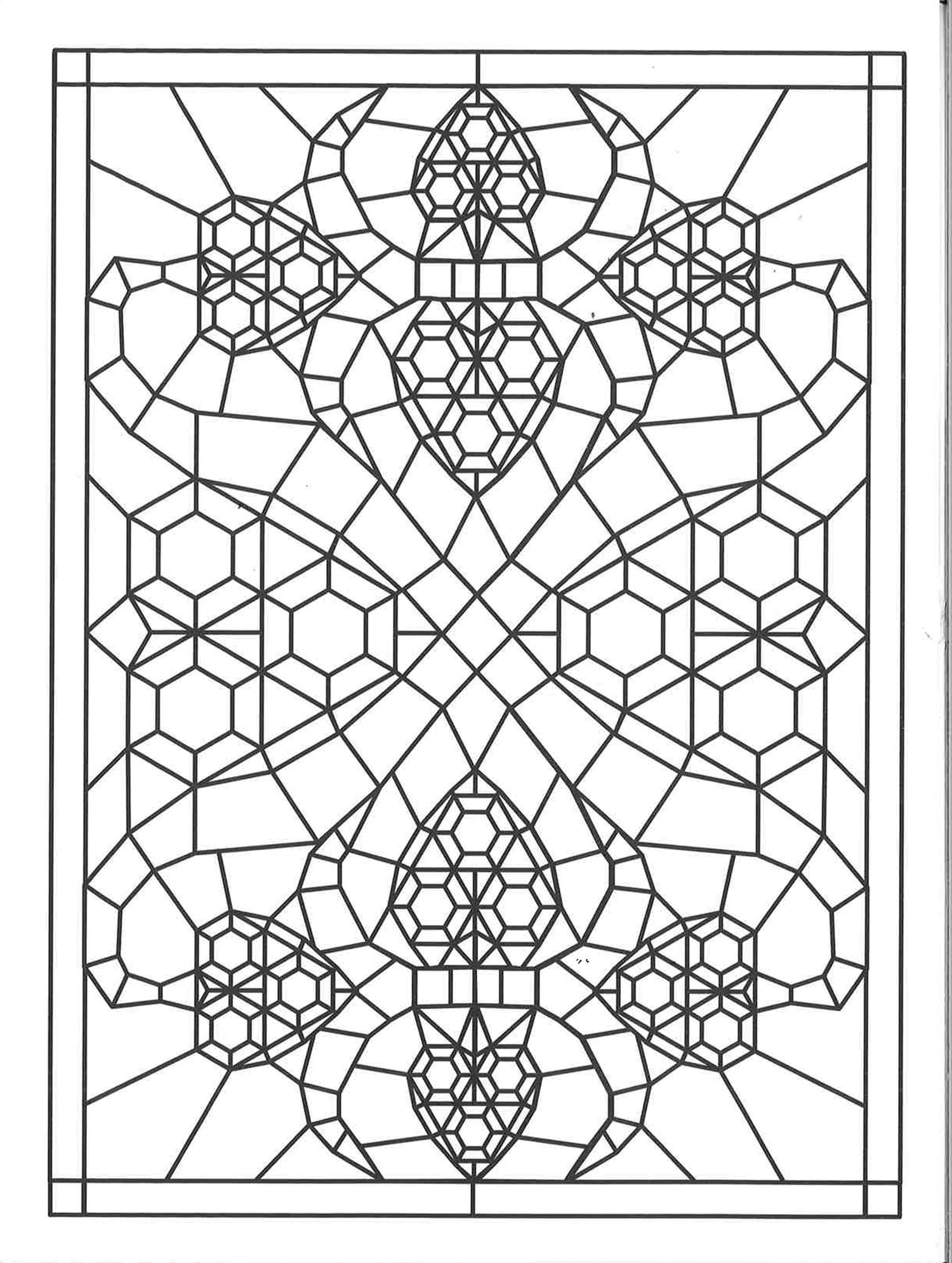 Stained glass coloring for everyone â