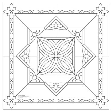 Online stained glass patterns action bevel